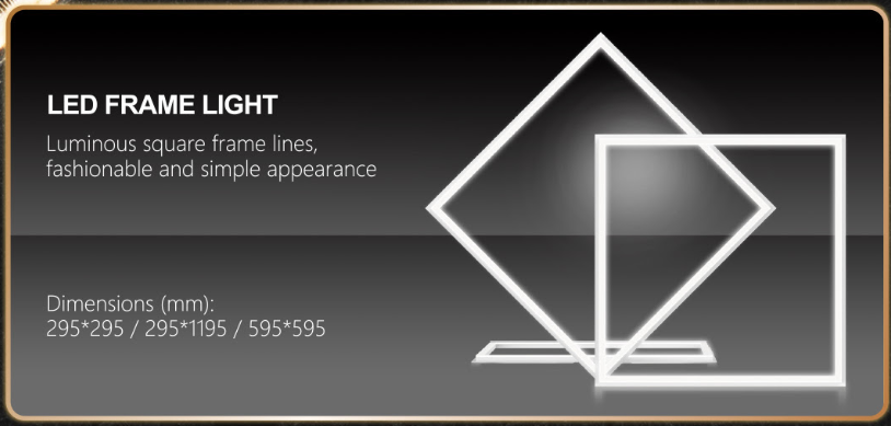 One Frame 2 Led Light 2X2 LED Panel Frame Light – Smart2buy