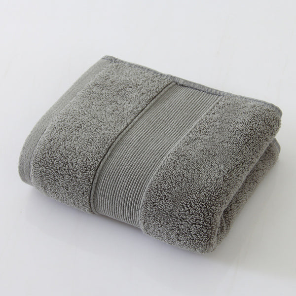 10-PCs Package Premium Grey Hand Towel, 100% Cotton, 30x14, Grey, GSM500, 0.28lbs/125g