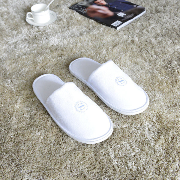 100% Combed Cotton Waffle Washable Slippers