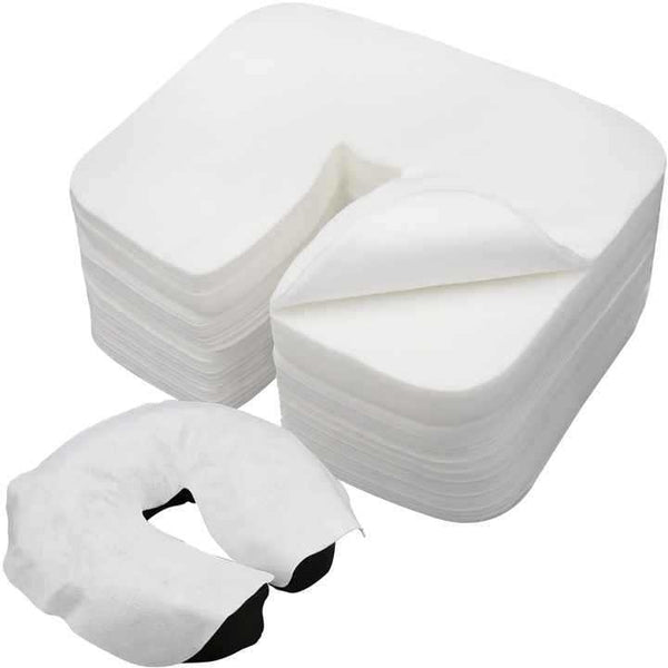 Disposable Face Cradle Covers 100pcs for Massage Tables & Massage Chairs