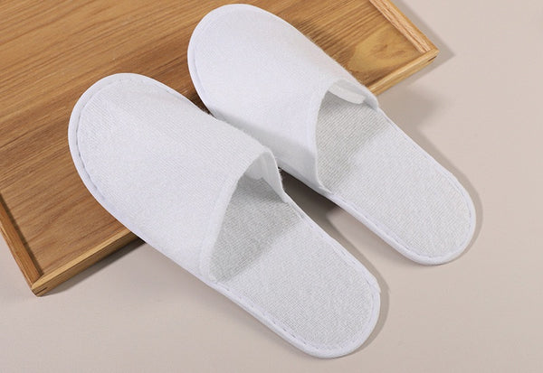 Disposable Spa Slippers for Hotel, Home, Guest Use 12pairs
