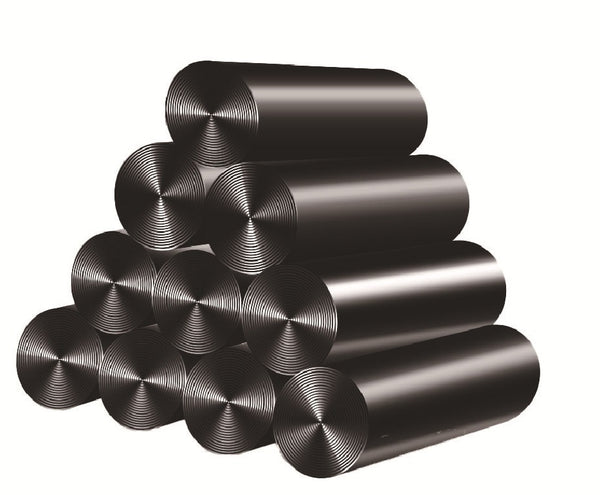10roll Garbage Bags, 50 x60cm, Black, Strong, 30bags/roll, 0.66mil