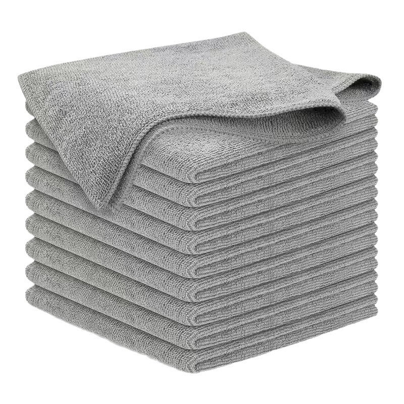 50pcs Microfiber 12 x 12in Cleaning Rags – Smart2buy