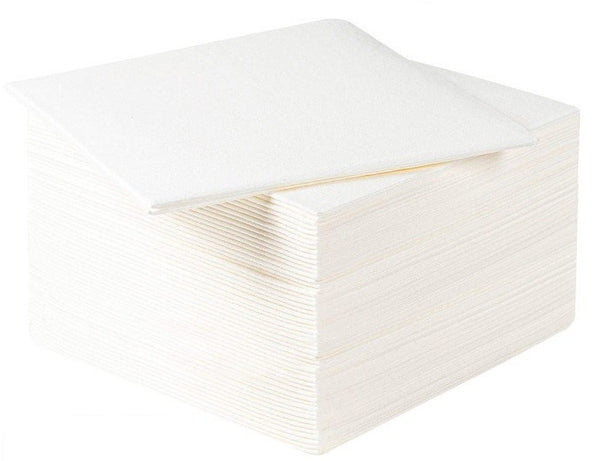 White Disposable Restaurant Cafe Bar Home Dinner 2 Ply Napkin